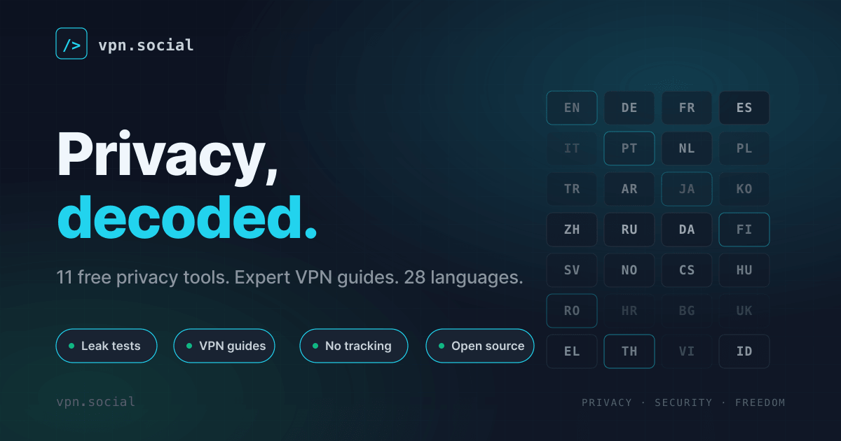 VPNSocial - Privacy Toolkit screenshot 2